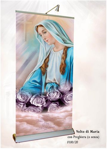 Visage de Marie avec prière - Cod. F100/20