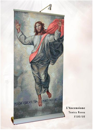 Gesù Risorto con fascia rossa - Cod. F100/08
