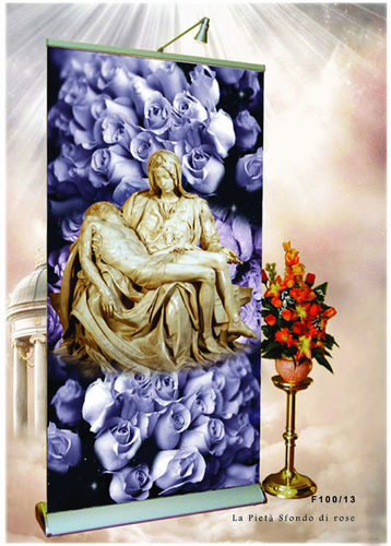 Pietà con rose - Cod. F100/13