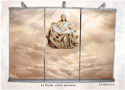 La Pietà con cielo astratto - Cod. FT100/321A